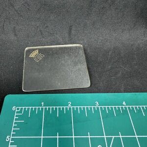 CROWN LEWIS Advertising Pocket Purse Replacement Mirror  2.75"x2.25" Vintage‎